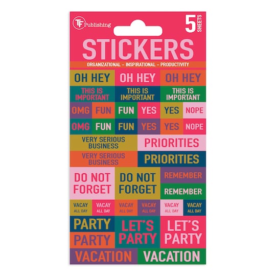 TF Publishing In Any Event Planning Sticker Pack